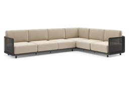 3-zit hoek rechts + 3-zit