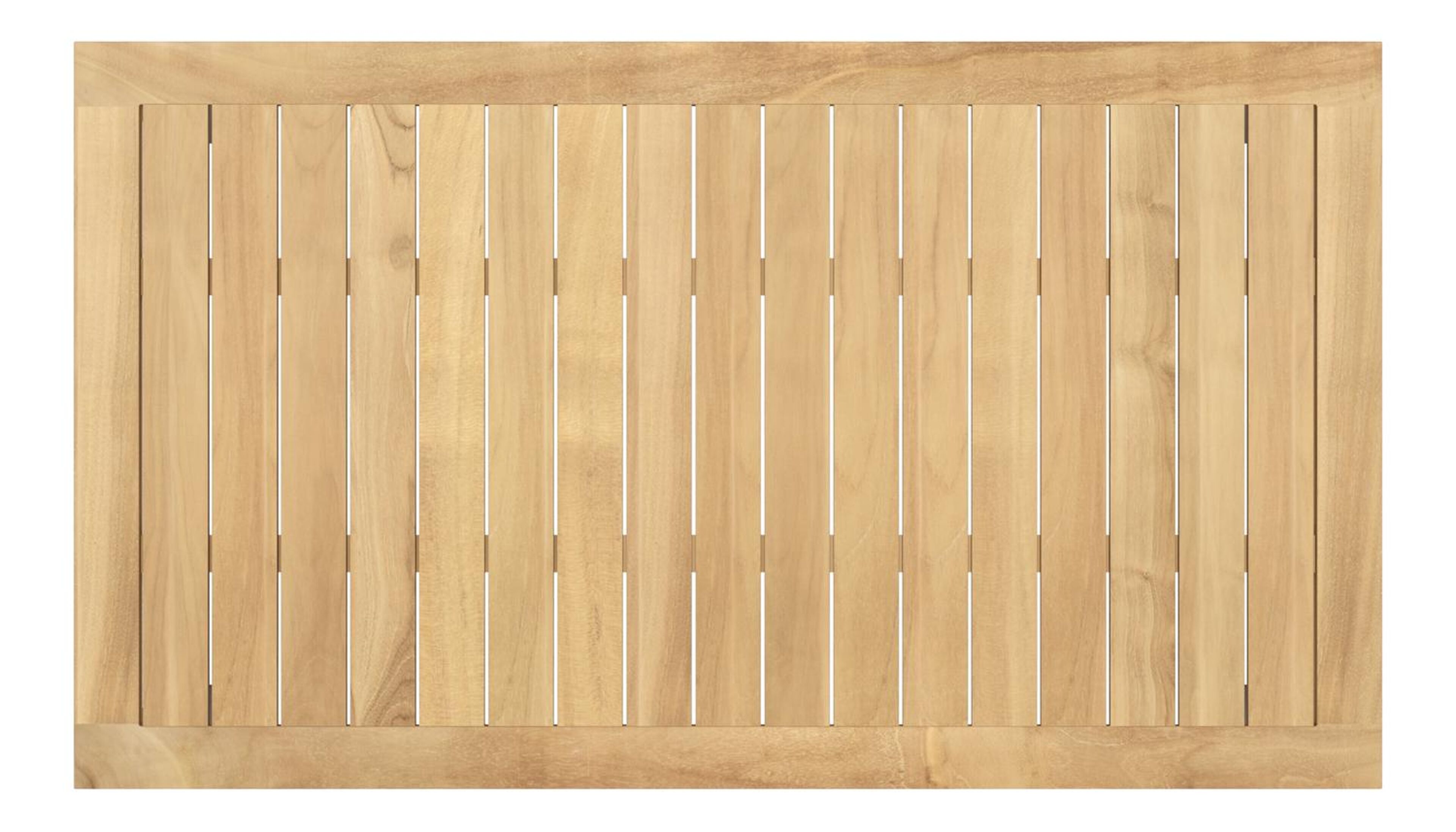 Feltro tuinset in zwart aluminium en teak Natural Finish met 2 Amalfi tuinstoelen