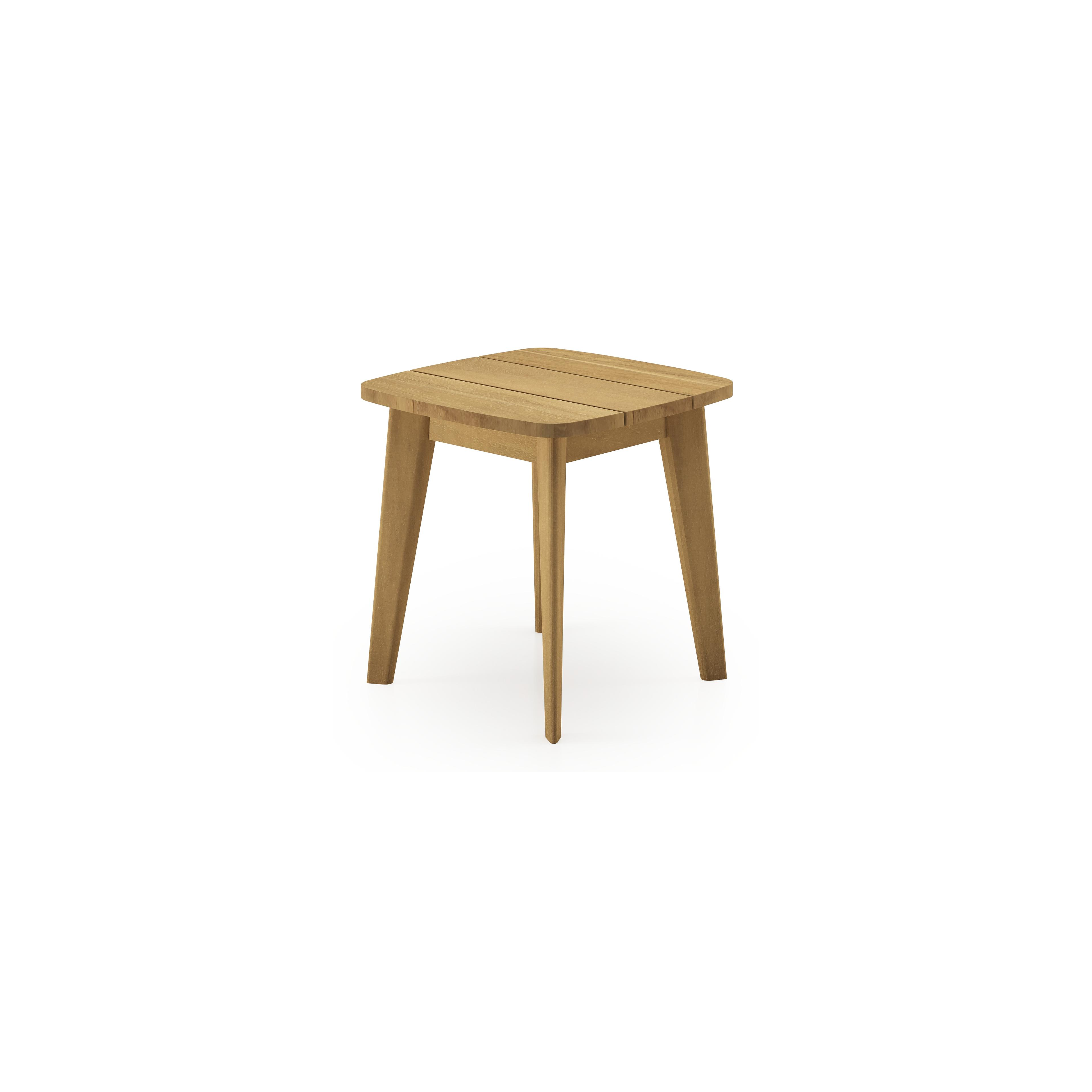 Lacrima bijzettafel in teak - L 45 x B 45 x H 45 cm