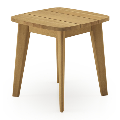 Lacrima bijzettafel in teak - L 45 x B 45 x H 45 cm