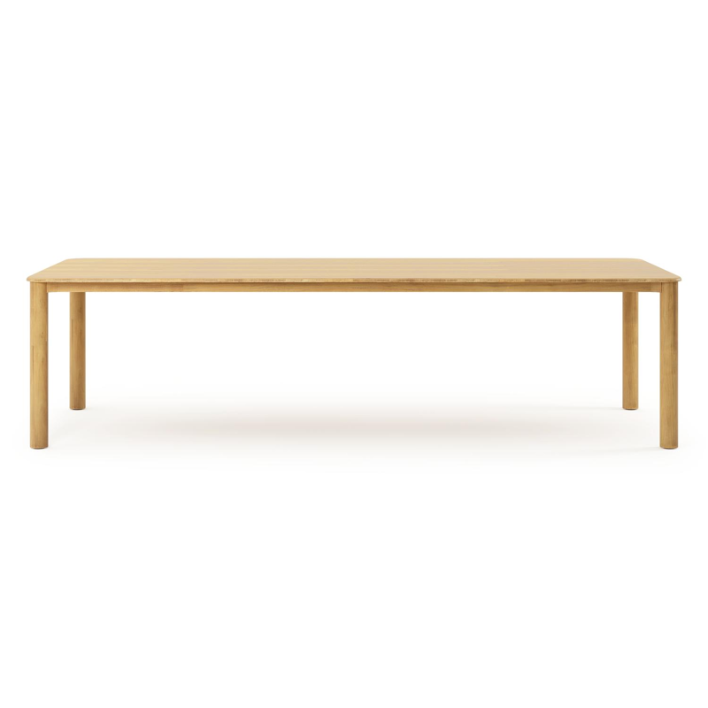 Orso tuintafel rechthoekig afgerond in teak - L 290 x B 110 x H 75 cm