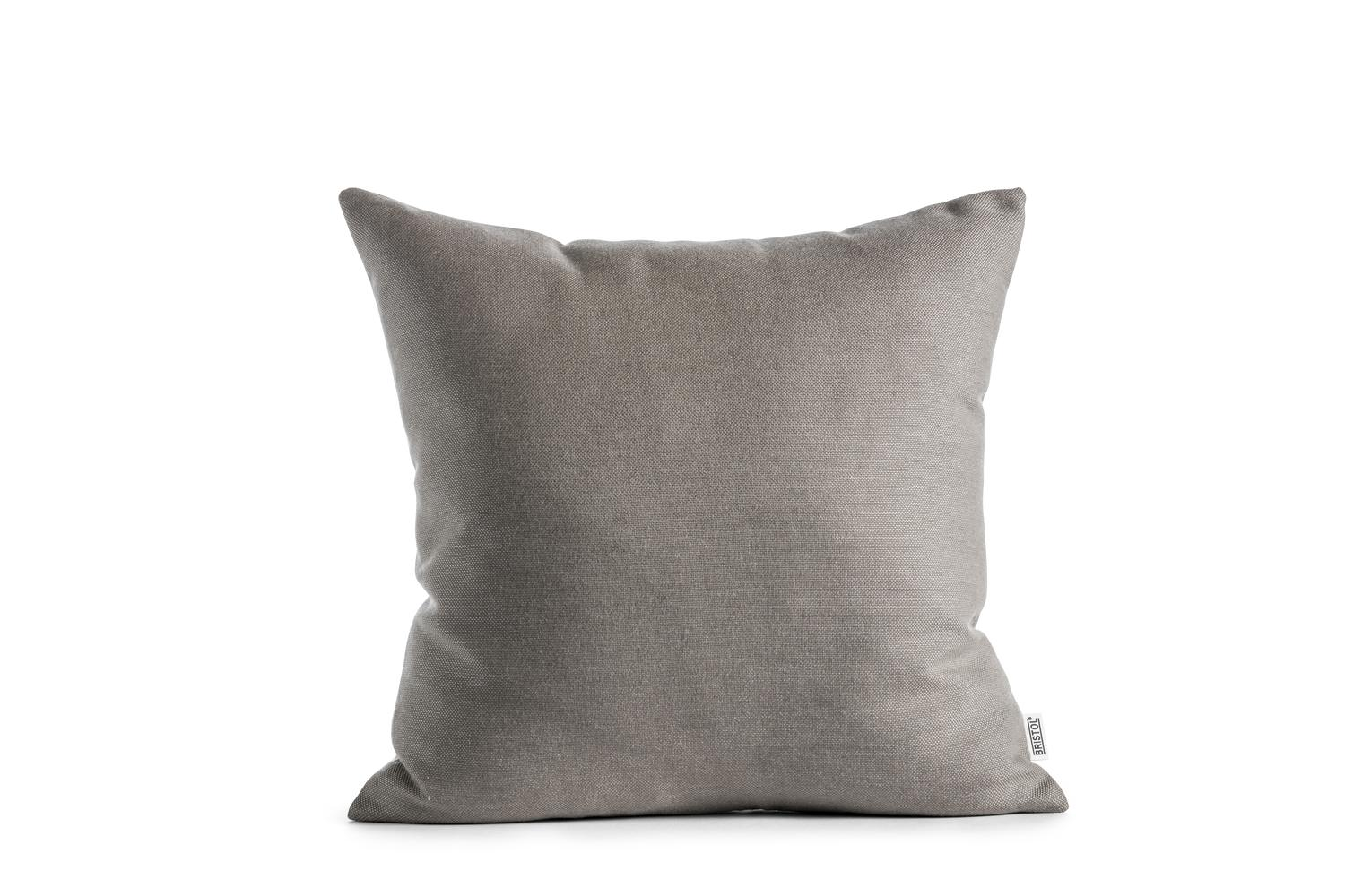 Sierkussen 45 x 45 cm in all weather sunbrella® luxe natte nature grey