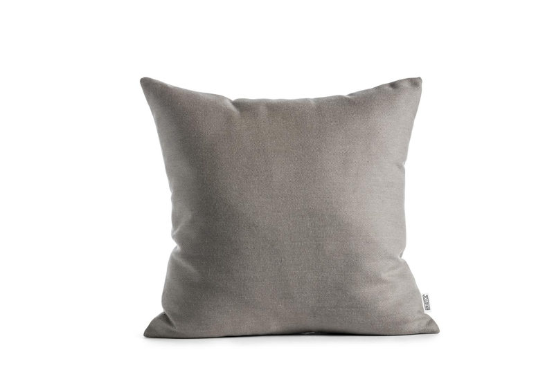 Sierkussen 45 x 45 cm in all weather sunbrella® luxe natte nature grey
