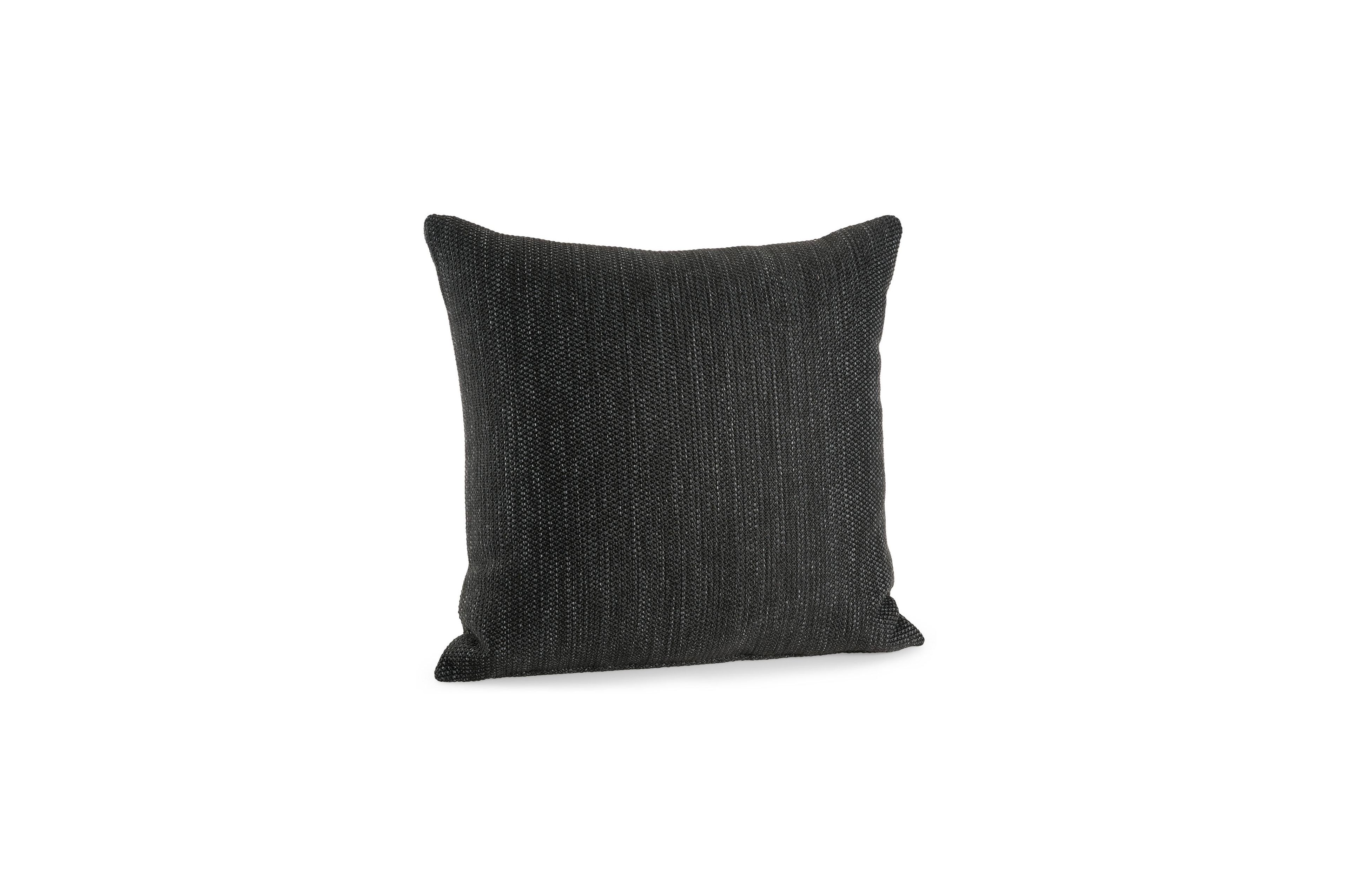 Sierkussen 45 x 45 cm in weather+ softtouch zwart