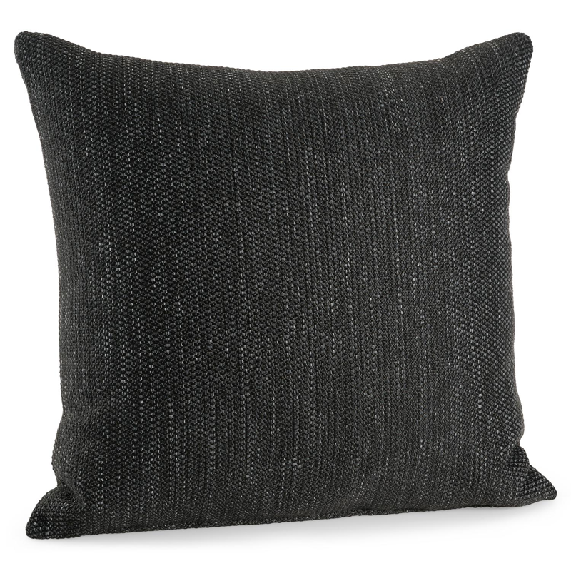 Sierkussen 45 x 45 cm in weather+ softtouch zwart