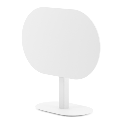 Teramo kantelbare tuintafel rechthoekig in wit aluminium - L 110 x B 70 x H 74 cm