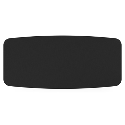 Pagino tuintafel in zwart aluminium en volkeramiek nero black - L 255 x B 115 x H 74 cm