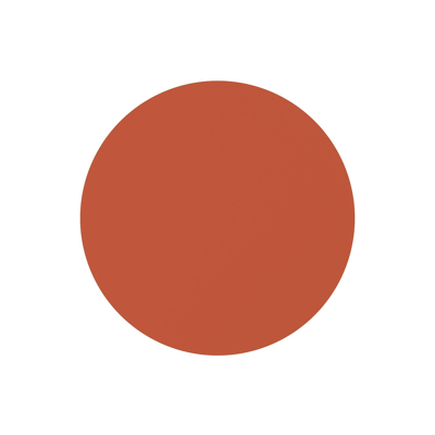 Fano tuintafel rond in roestbruin aluminium - Dia. 85 x H 75 cm