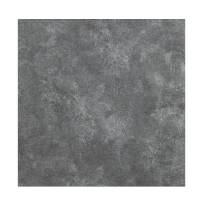 Ensemble de jardin Trente en aluminium noir avec plateau de table en céramique verre gris et 6 chaises de jardin Puglia