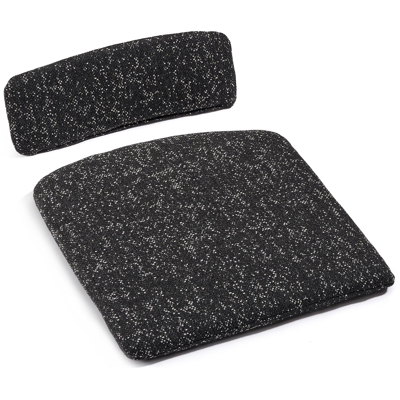 Donato stoelkussen (zit en rug) in all weather sunbrella® luxe tweed raven
