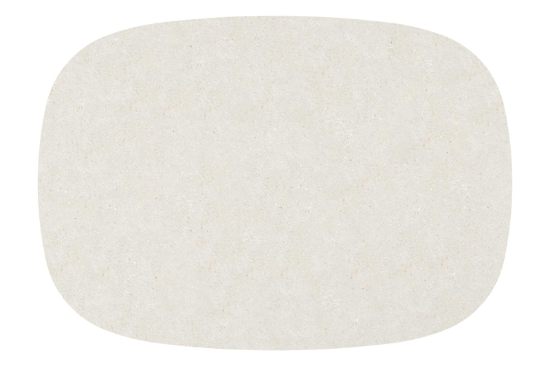 Amico tuintafel bombo xl in beige aluminium en volkeramiek Shilin - L 210 x B 148 x H 73.5 cm