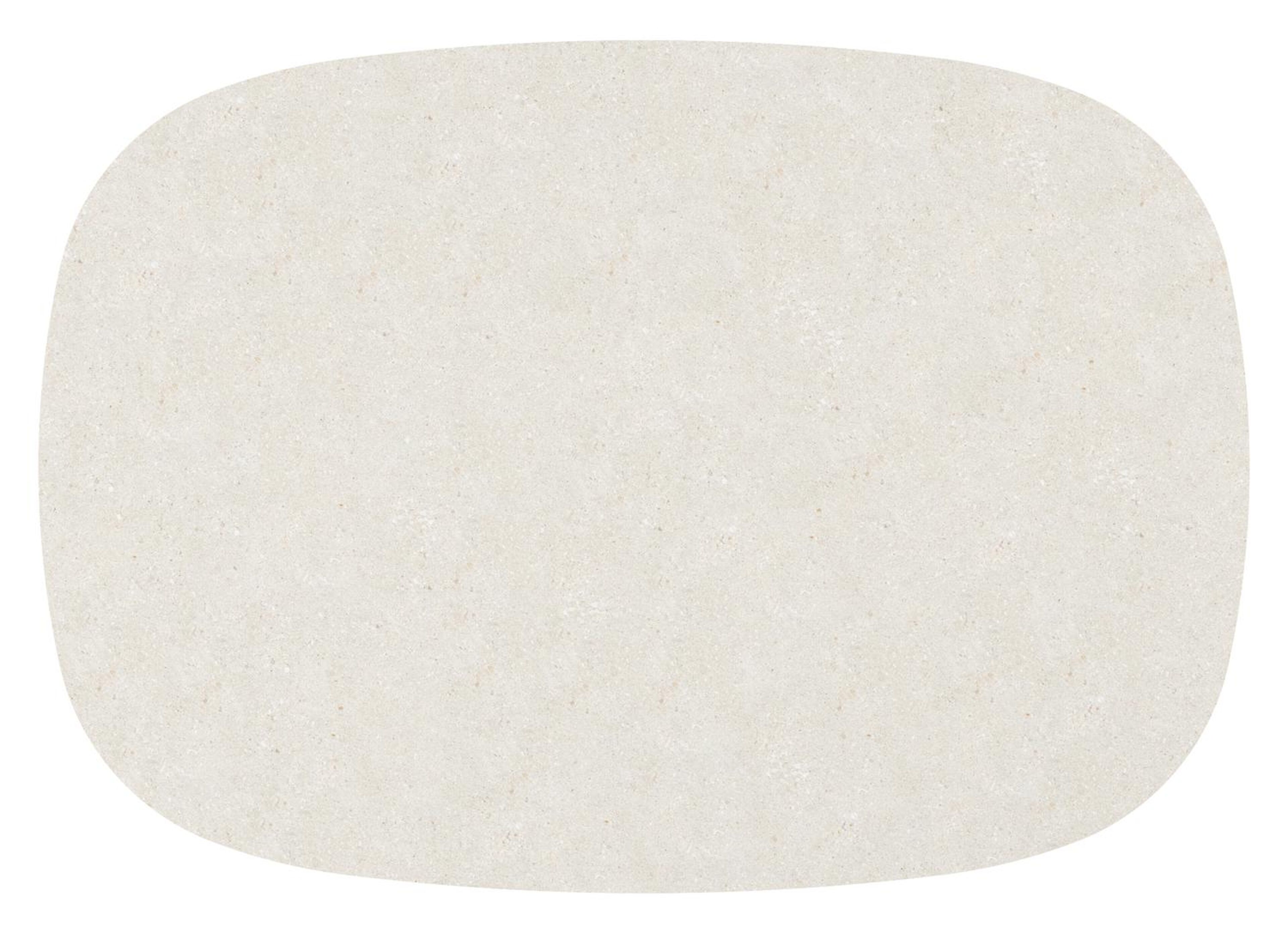 Amico tuintafel bombo xl in beige aluminium en volkeramiek Shilin - L 210 x B 148 x H 73.5 cm