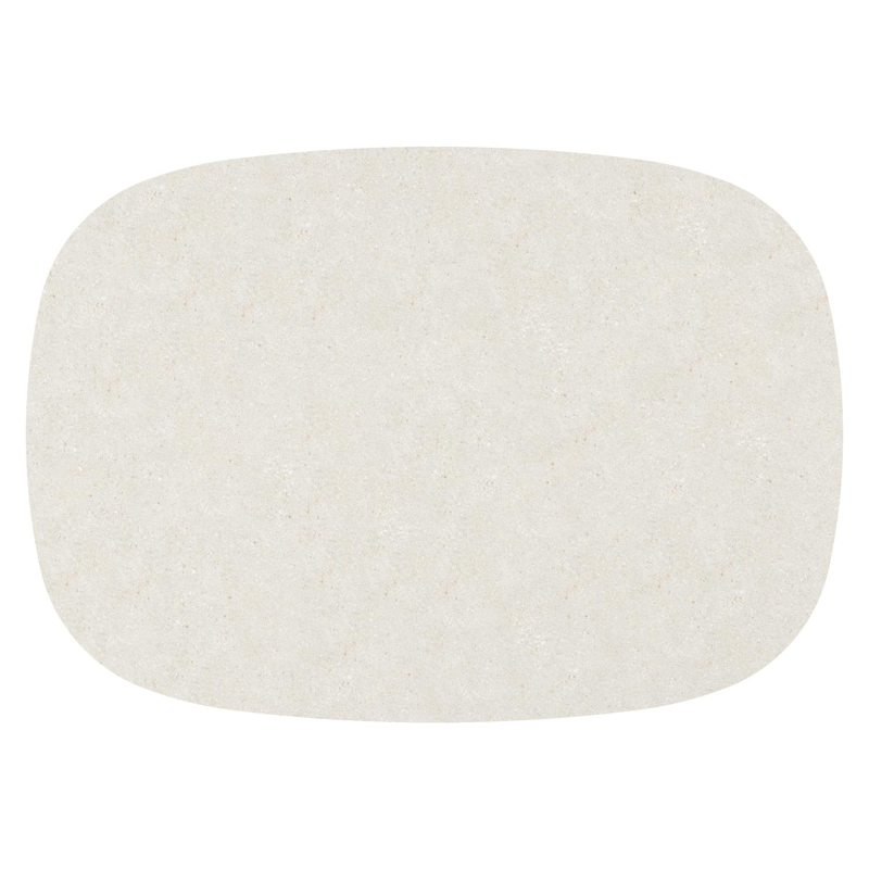 Amico tuintafel bombo xl in beige aluminium en volkeramiek Shilin - L 210 x B 148 x H 73.5 cm