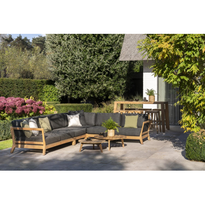 Cosito loungetafel in teak - Dia. 85 x H 30 cm