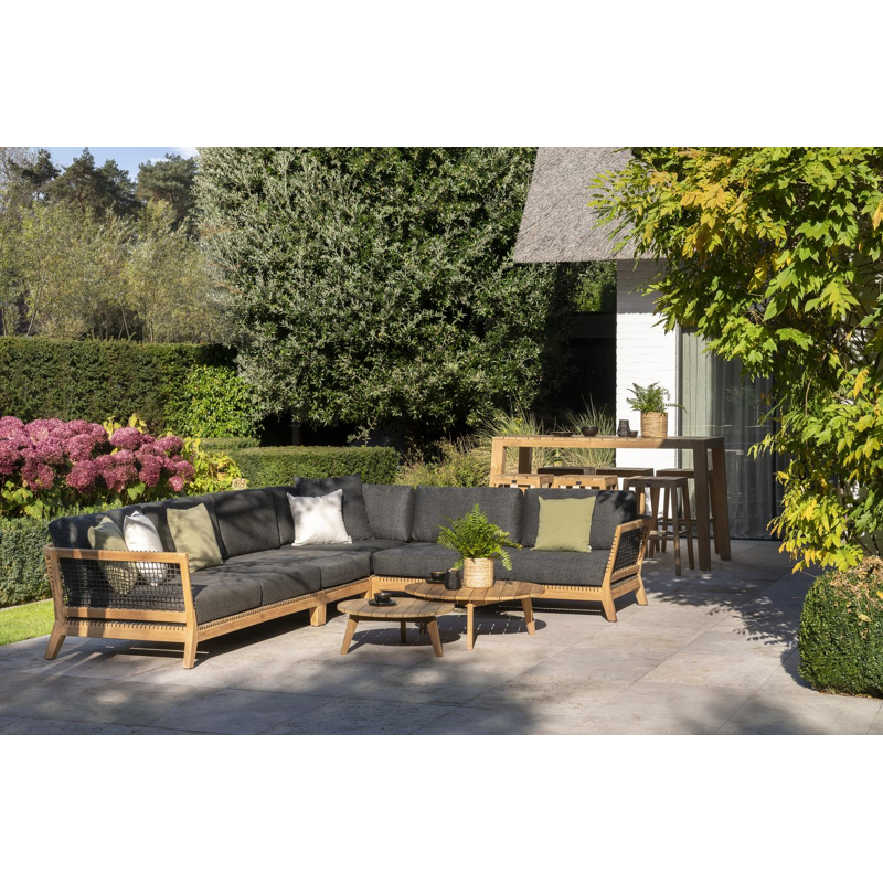 Cosito loungetafel in teak - Dia. 85 x H 30 cm