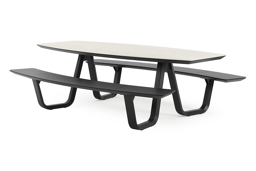 Lg. 240 x Lrg. 181 x Haut. 72 cm