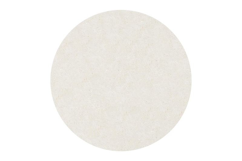 Donato tuintafel in wit aluminium en volkeramiek shilin - Dia. 148 x H 76 cm