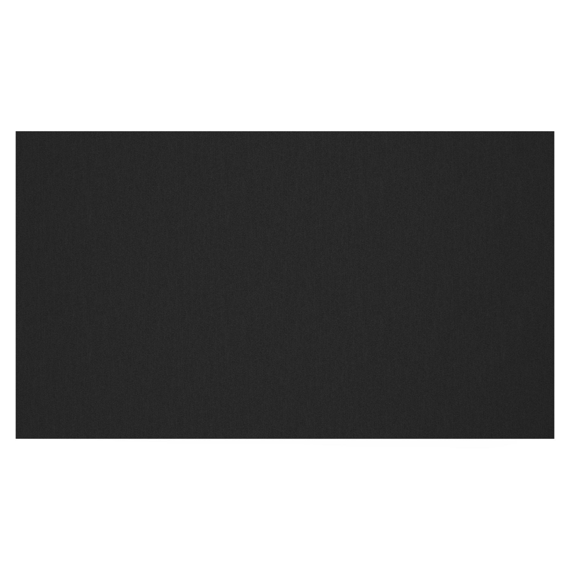 Como loungetafel rechthoekig in wit aluminium en volkeramiek Nero Black - L 140 x B 80 x H 20 cm