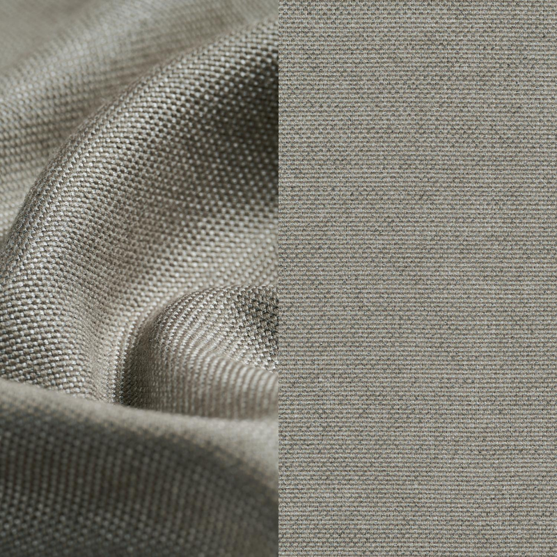 Sierkussen 45 x 45 cm in all weather sunbrella® luxe natte nature grey