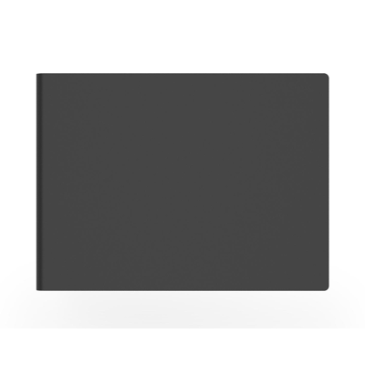 Table d'appoint Tufo en aluminium noir - Lg 35 x larg. 47 x H 38,5 cm