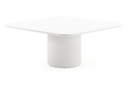 Afgerond vierkant - L 148 x B 148 x H 61 cm