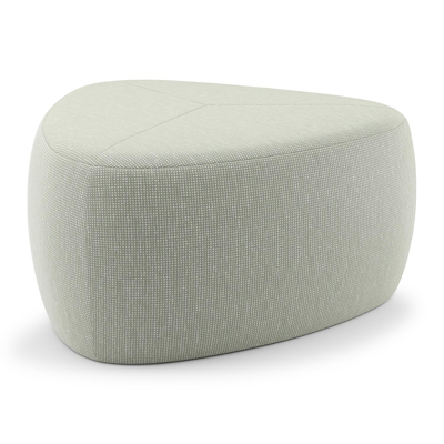 Pouf Masso en all weather sunbrella luxe slow spirea - Lrg. 60 x Prof. 60 x Haut. 35 cm
