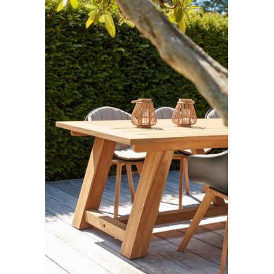 Borgo tuintafel in teak - L 330 x B 100 x H 76 cm