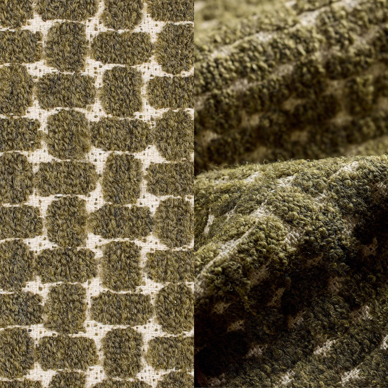 Rond sierkussen in all weather cosytica pebble leaf