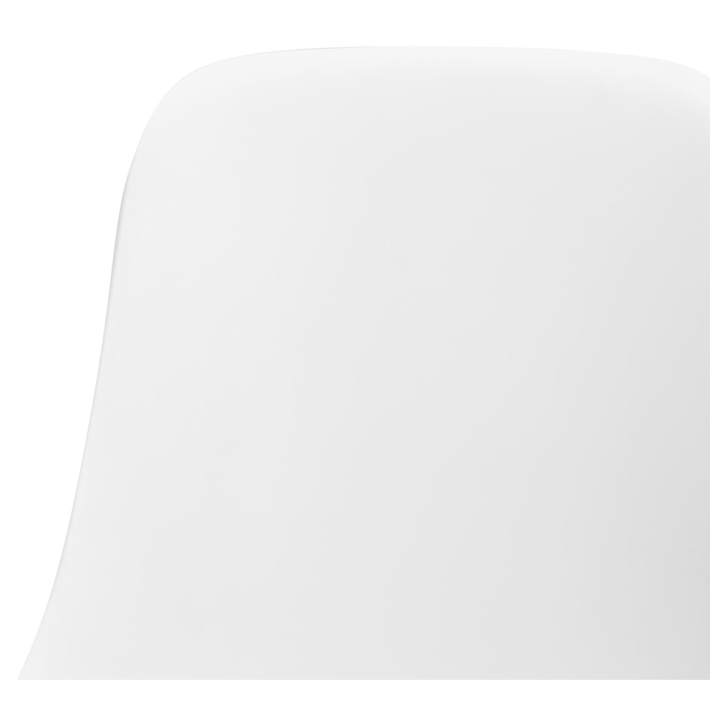 Chaise de jardin Viresa-Nano in aluminium blanc et matière synthétique blanc