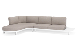 Chaise longue droite + 2 places