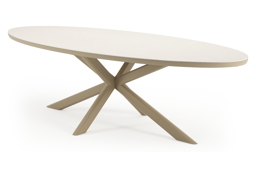 Ovaal - L 270 x B 120 x H 73 cm