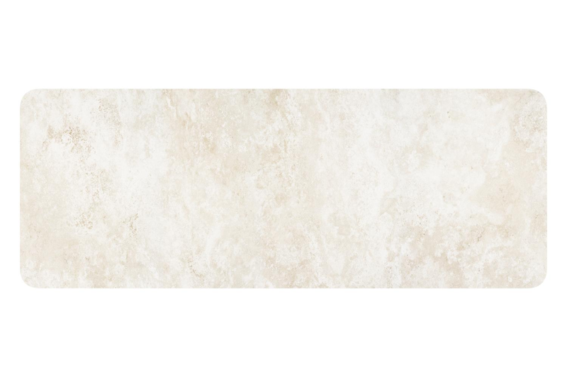 Orso tuintafel afgerond rechthoekig in zwart aluminium en volkeramiek Rapolano L 290 x B 110 cm