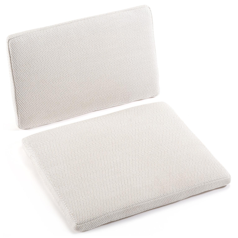 Trentino stoelkussen (zit en rug) in all weather sunbrella® luxe lopi marble