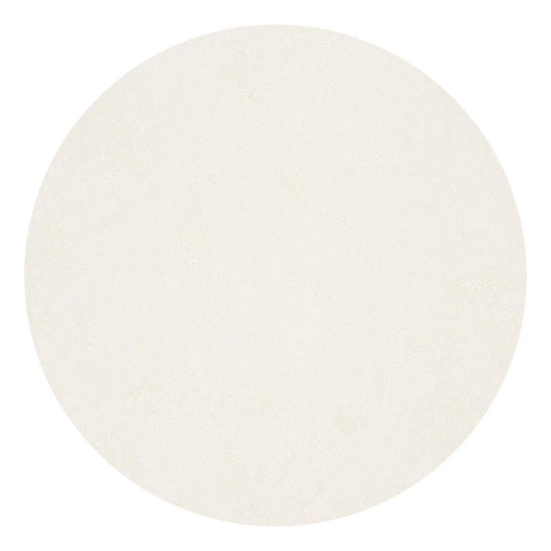 Pamplona tuintafel rond in beige aluminium en sintered stone Crema minerale - Dia. 140.4 x H 73.5 cm