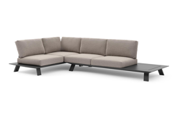 2-zit hoek links/rechts + 2-zit + zijtafel