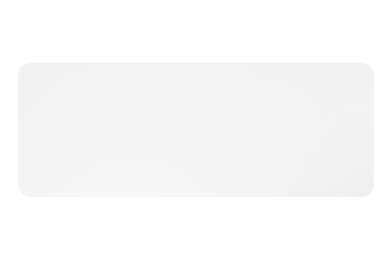 Urbino tuintafel in wit aluminium en volkeramiek arctic white - L 290 x B 110 x H 75 cm