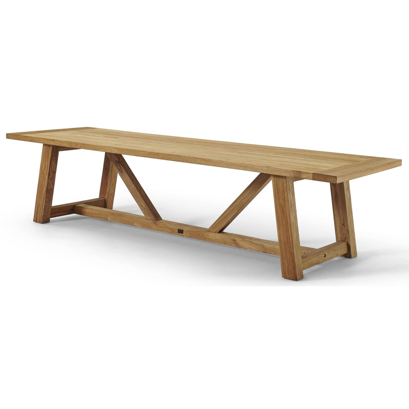 Beauville tuintafel in gerecycleerde teak - L 330 x B 100 x H 76 cm