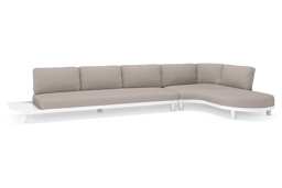 Chaise longue gauche+ 3-pl