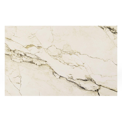 Como tuintafel rechthoekig in zwart aluminium en volkeramiek colorado dunes - L 160 x B 100 x H 75 cm