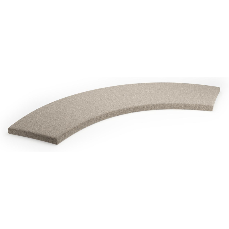 Rondino set van 3 zitkussens in all weather sunbrella® luxe chartres pewter