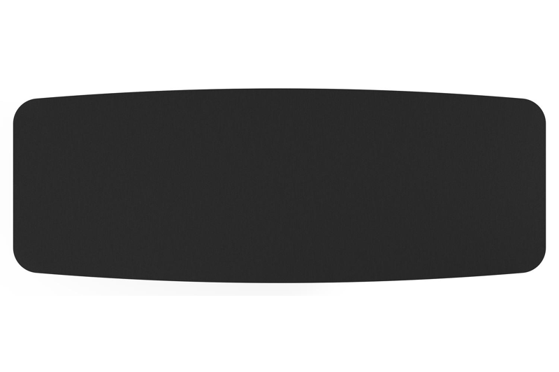 Lacrima tuintafel in zwart aluminium en volkeramiek nero black - L 315 x B 115 x H 74 cm