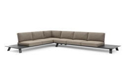 3 places coin gauche/ droite + 3 places + tables latérales