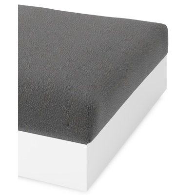 Como poef in wit aluminium met savane tornado all weather sunbrella® luxe kussen