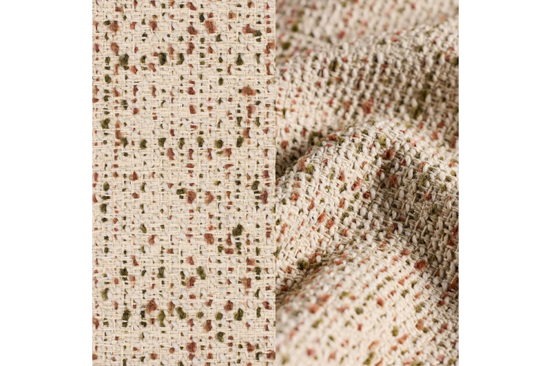 Ronde Masso poef in bora jungle all weather cosytica - Dia. 55 x H 40 cm