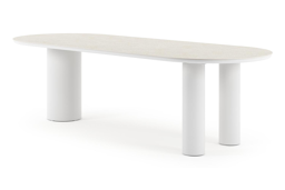 Ovale - Lg. 260 x Lrg. 100 x Haut. 74 cm