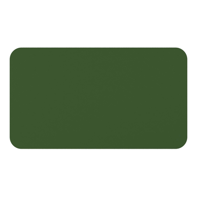 Orso tuintafel rechthoekig afgerond in groen aluminium - L 140 x B 80 x H 74.5 cm