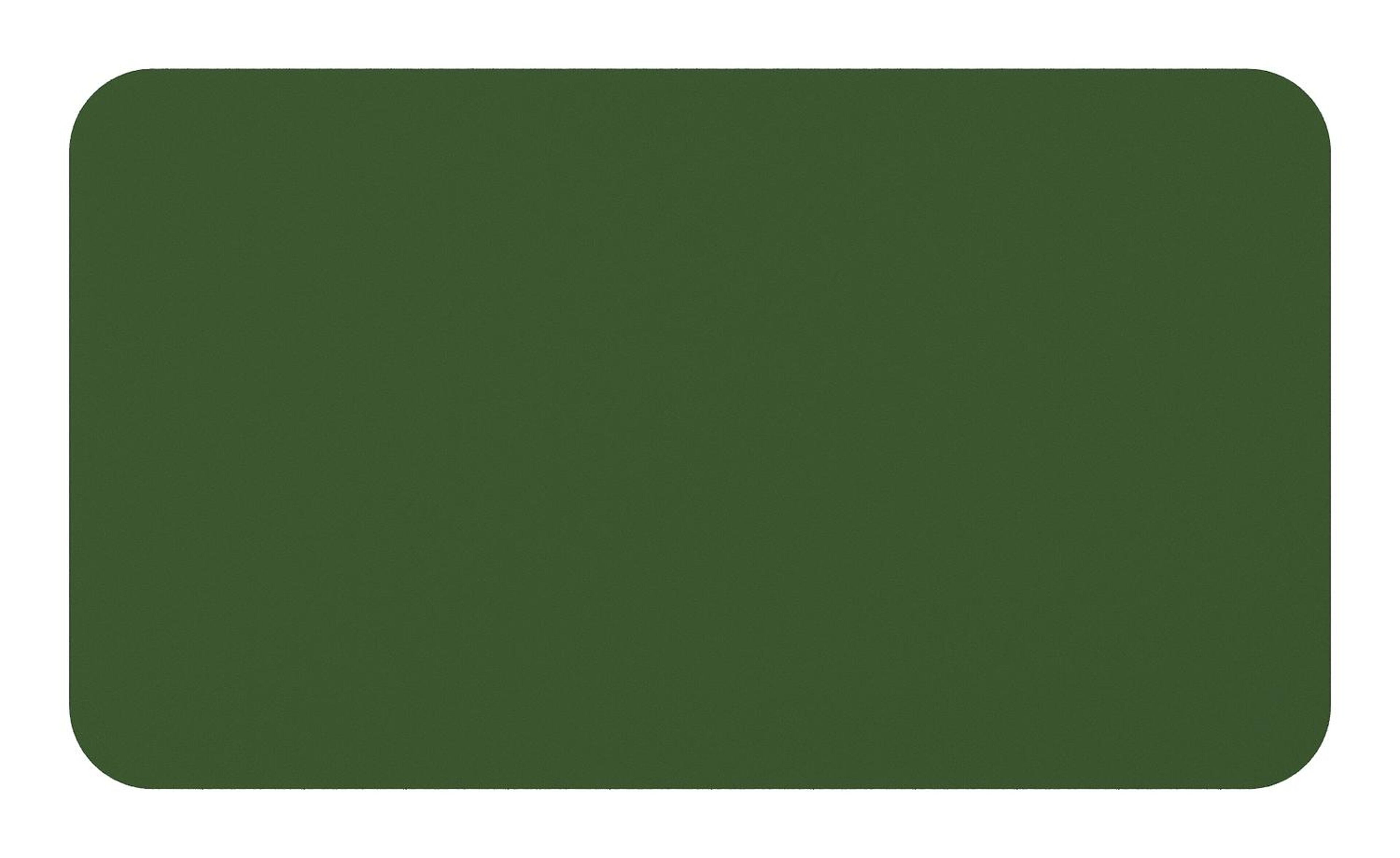 Orso tuintafel rechthoekig afgerond in groen aluminium - L 140 x B 80 x H 74.5 cm