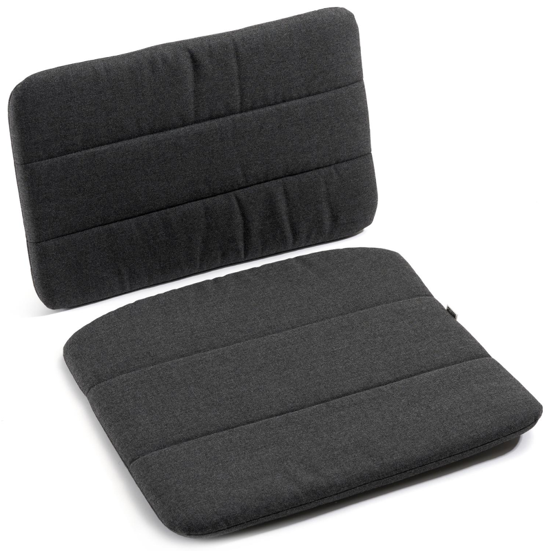 Cosito loungebankkussen (zit en rug) in all weather sunbrella® luxe natte sooty