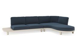 Chaise longue gauche + 2 places
