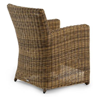 Beauville tuinstoel in bruin wicker
